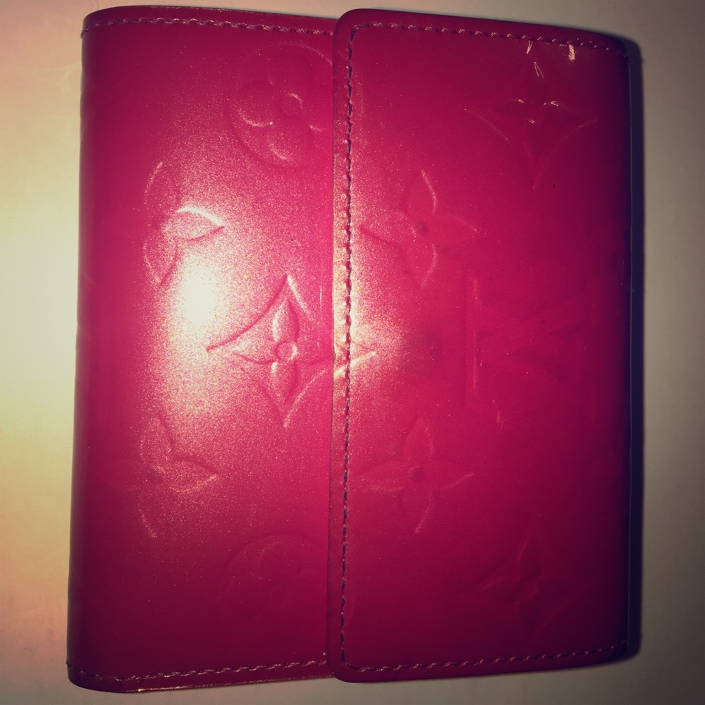 LV Louis Vuitton Monogram Vernis Elise Wallet